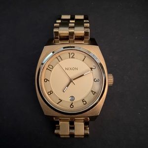 Nixon gold watch